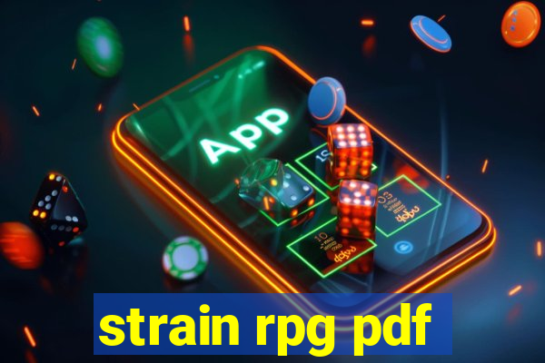strain rpg pdf